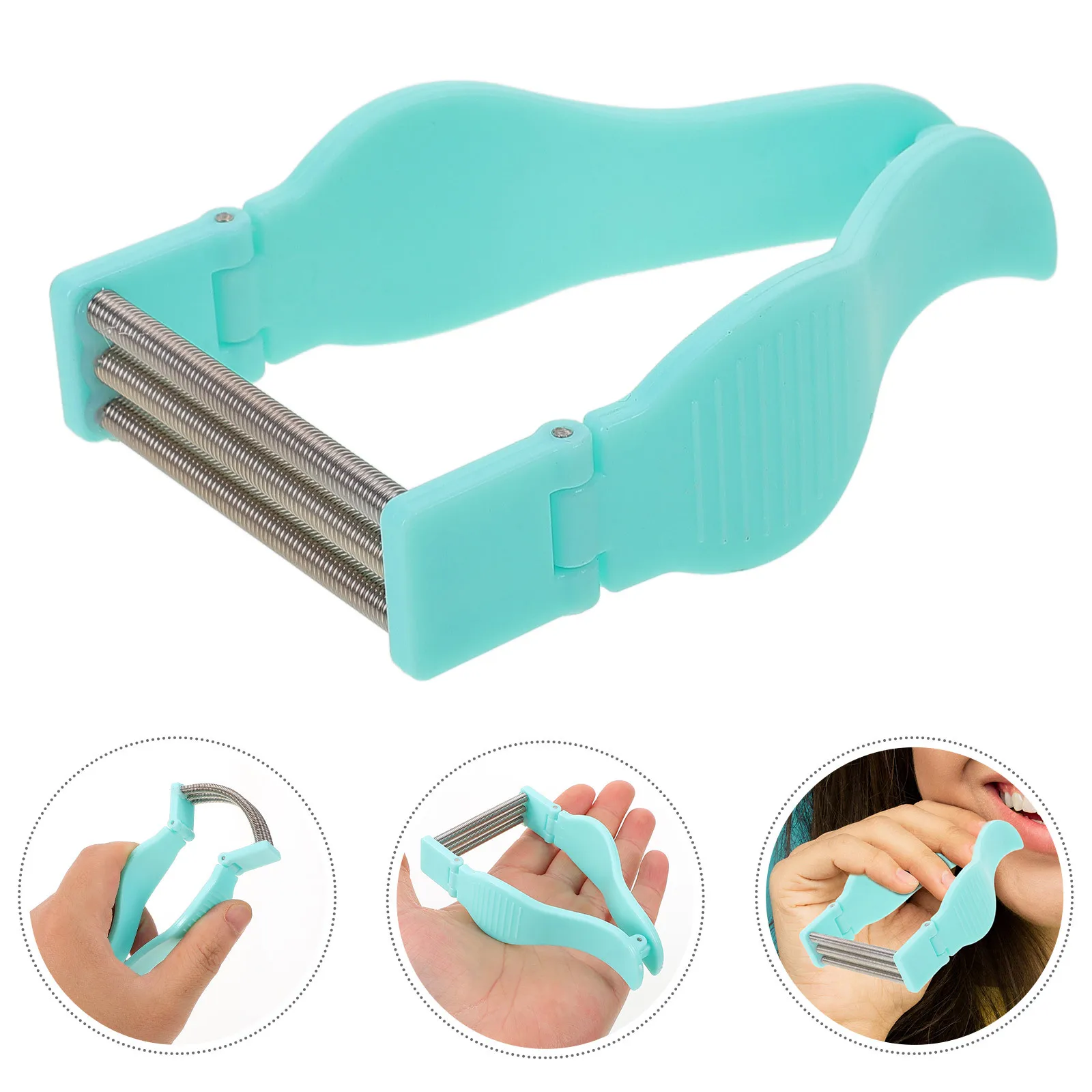 Gezichtsontharingsroller Handleiding Vrouwen Gezichtsepilator Haarverwijderaar Hulpmiddel voor het gezicht Zachte effectieve epilator voor thuisgebruik voor het gezicht