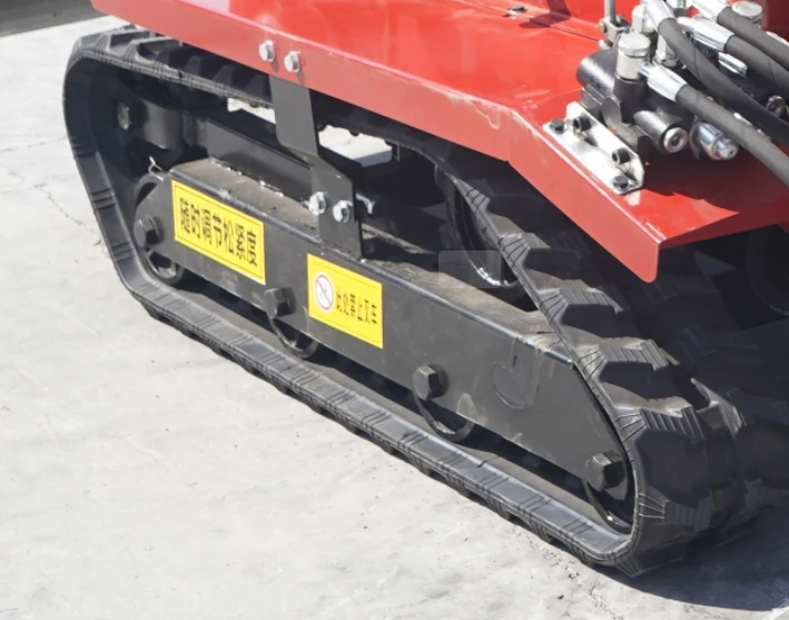 Best Selling 25-35hp Control Multifunction Ride on Chinese Mini Farm Tiller Crawler With Track for Sale