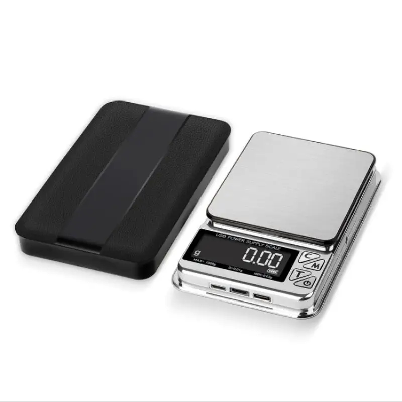 Mini Multifunctional Scale, 200g × 0.01 Small Kitchen Scale, USB Charging