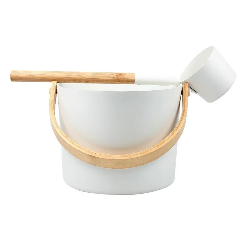 Durable Model, Aluminum Barrel, Aluminum Spoon 7L Sprayed Barrel, High Temperature Resistance
