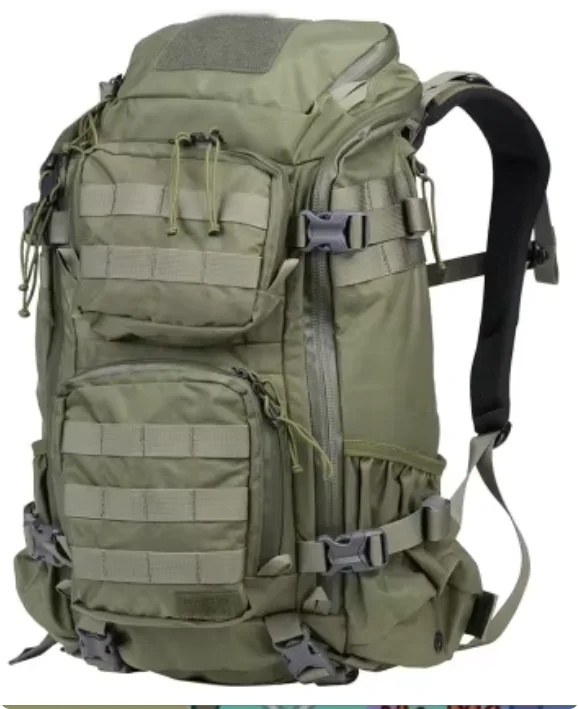 

Камуфляжная тактическая спортивная сумка большой емкости, уличный водонепроницаемый рюкзак на молнии, нейлон для путешествий, охоты, многофункциональный карман