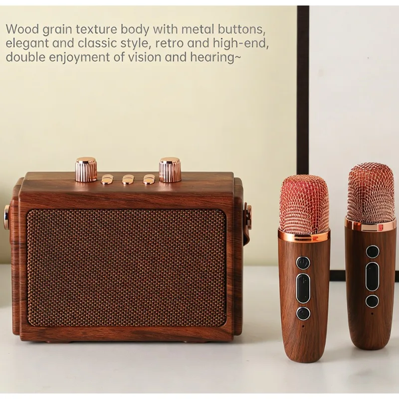 altoparlante-karaoke-bluetooth-vintage-in-legno-lunga-durata-della-batteria-1-2-microfoni-wireless-compatibile-con-telefoni-e-tablet-per-cantare