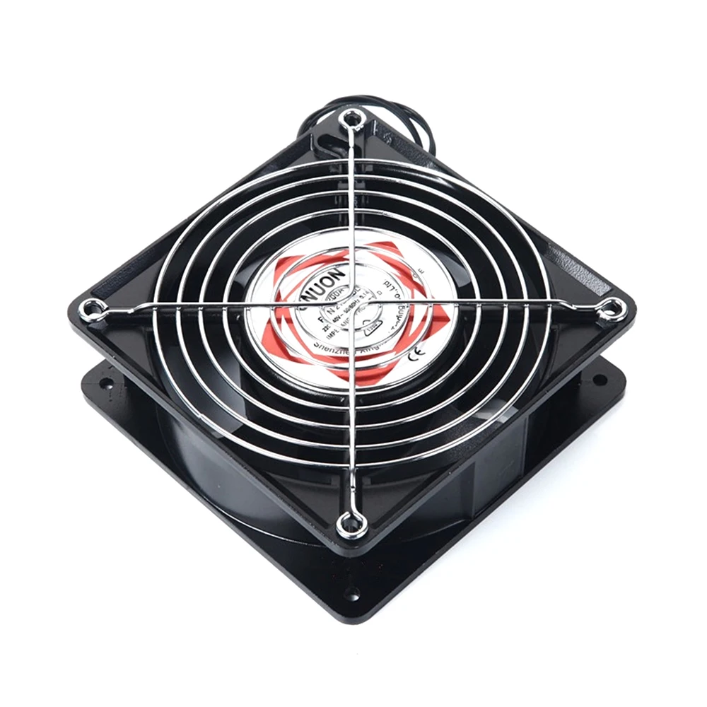 120mm Metal Cooling Fan Grill Cover Filter Protective Cover Net for Desktop Computer Power Ventilation Fan Iron Mesh Cover