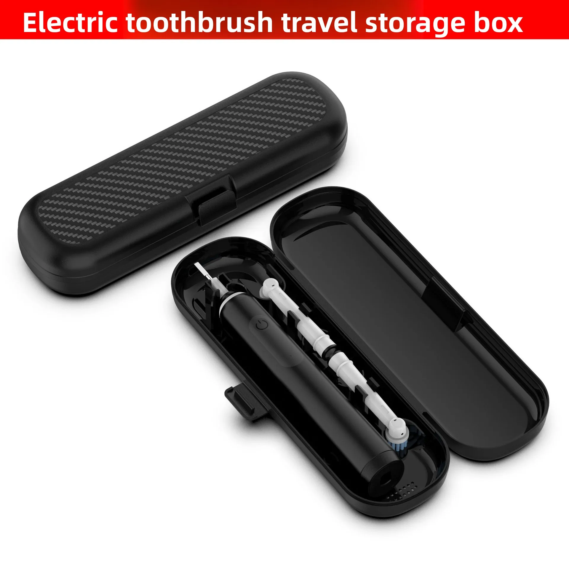 

Hard Case Travel Bag for Oral Series B Electric Toothbrush Protective Holder Carrying Case Brush Head Storage Box Accessories