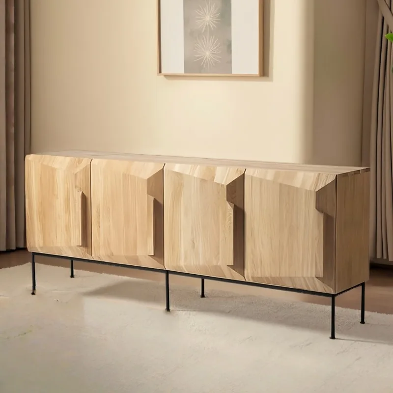 Personalized entrance cabinet, modern minimalist decorative locker, TV cabinet complete