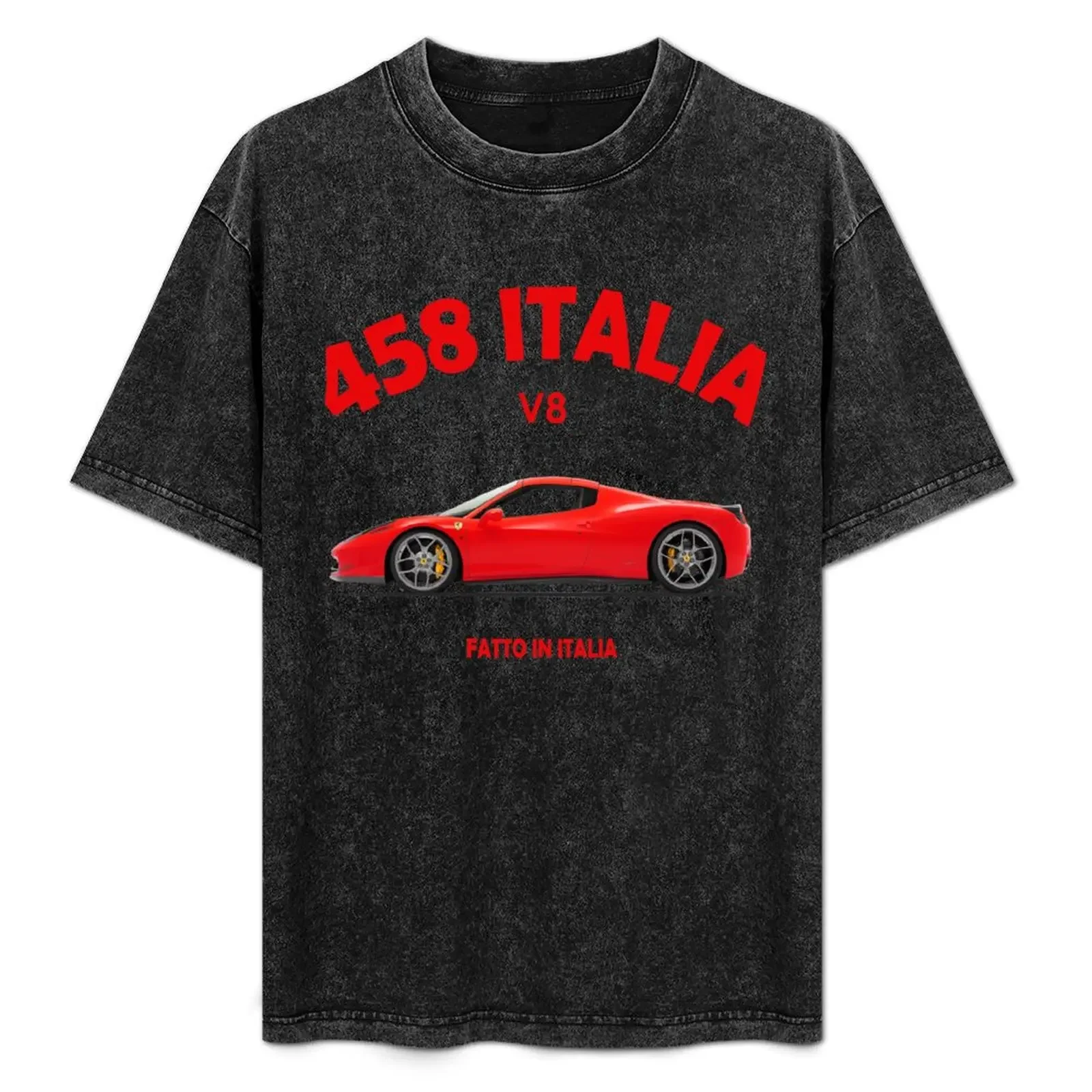 

The 458 Italia T-Shirt oversized anime stuff graphic t shirt vintage man clothes men tshirt