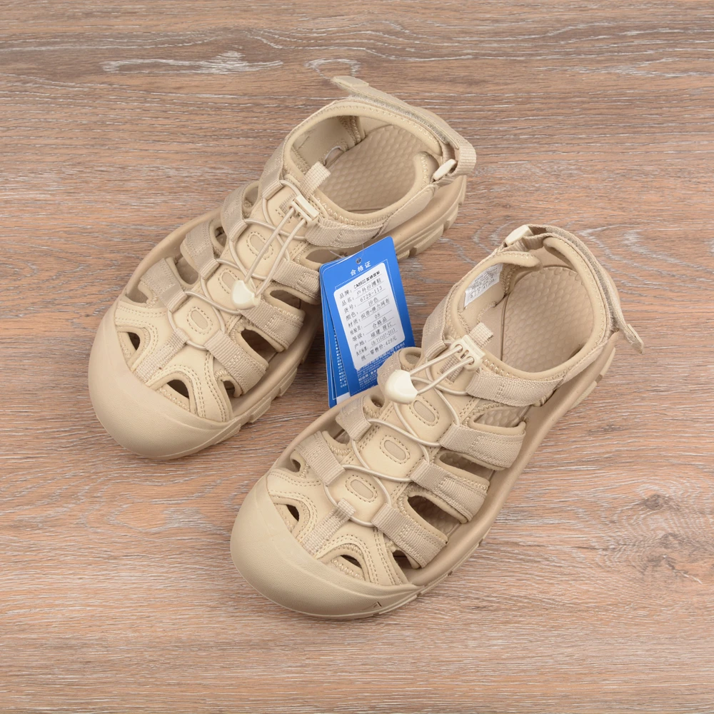 

Men's Summer 2025 Anti-Slip Wear-Resistant Hiking Mountain Climbing Outdoor Headed Sandals Comfortable Breathable Water oes