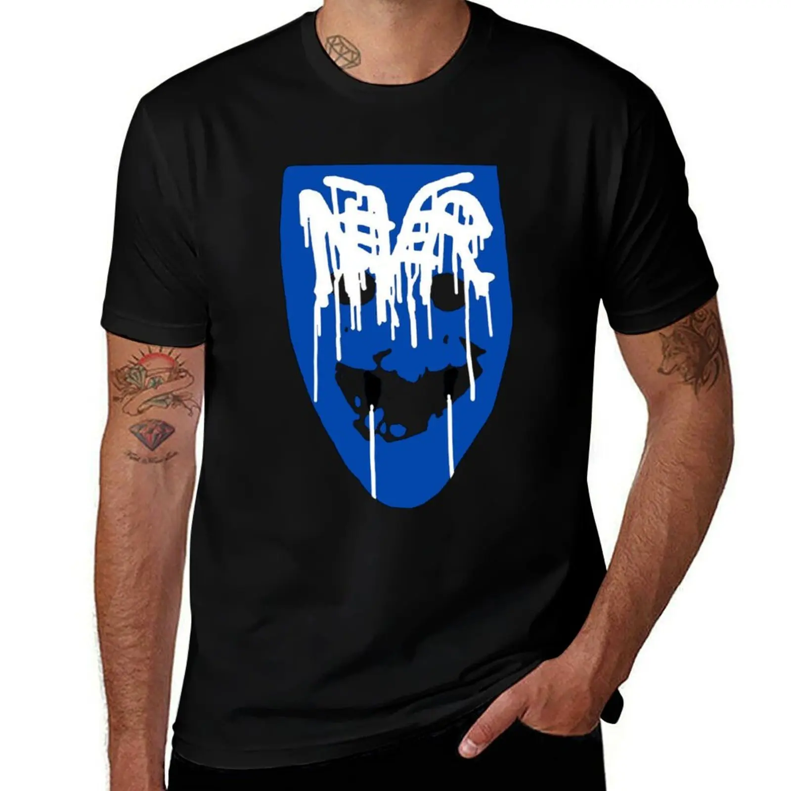 

Bladee Drain Gang NeVeR Shield Gang logo T-Shirt cotton t shirt pack t shirt man casual T-Shirt