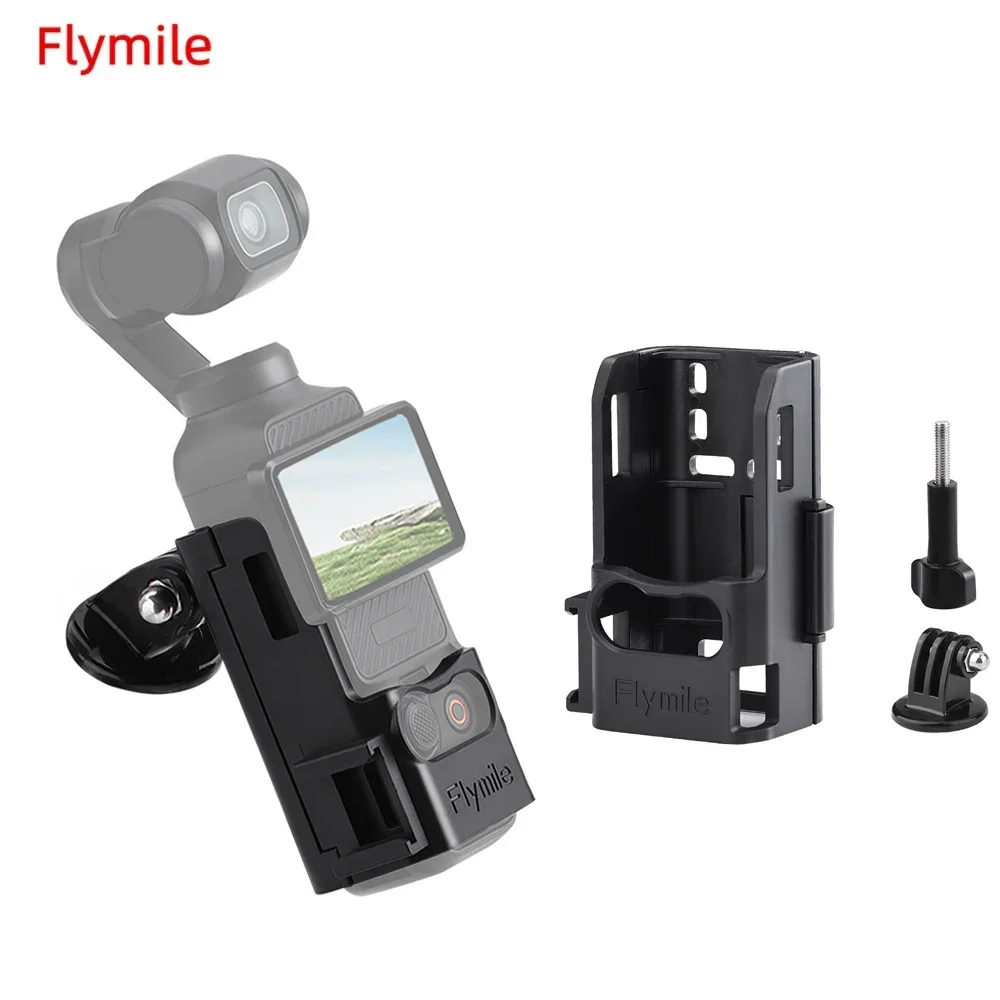 Flymile Extension Bracket For DJI Osmo Pocket 3 Protection Border Frame Mount Cold Boot Adapter Camera Photography Accessory