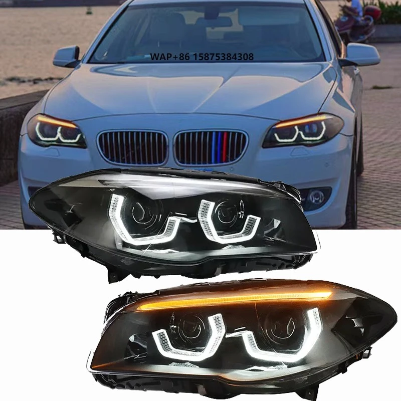 

Car Lights for 5 Series F10 F18 Headlights 2011-2017 LED Projetor Headlamp Daytime Running Light Automotive Accessories