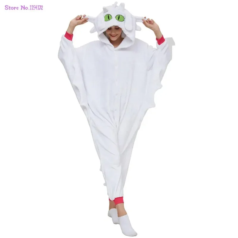 Dinosaurier Kigurumi Oneises Pyjam Anime Nacht böse zahnlose Cosplay Kostüm Overall Pyjama lustige Drachen Tier Karneval Drachen