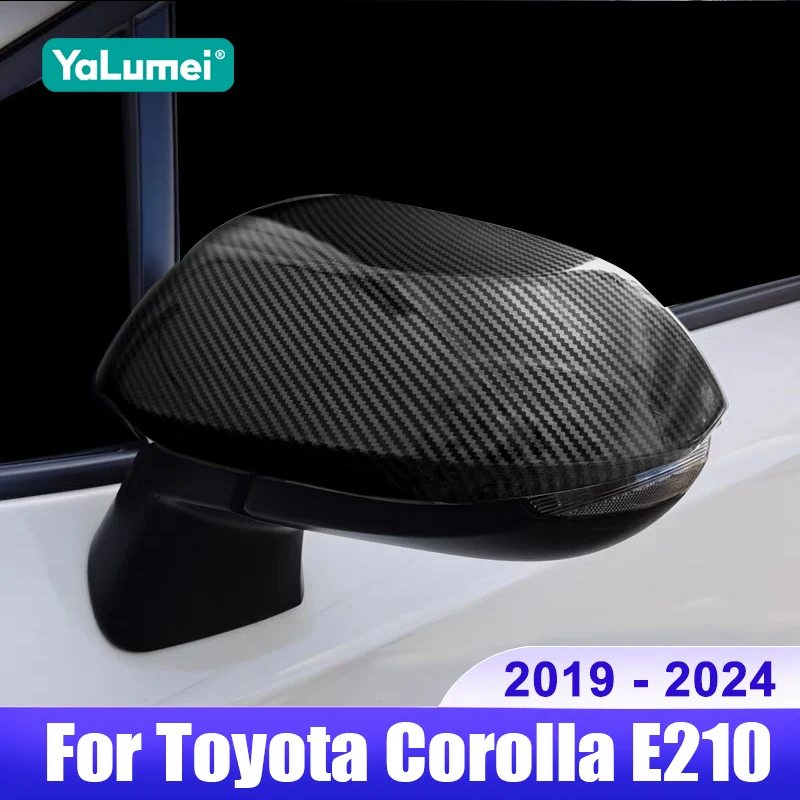 For Toyota Corolla E210 2019 2020 2021 2022 2023 2024 Hybrid Car Side Rearview Mirror Cap Cover Shell Trim Accessories