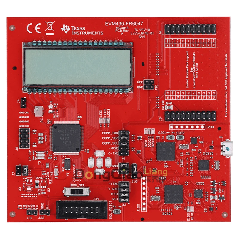 

EVM430-FR6047 Msp430fr6047 MCU, ультразвуковой индукционный оценочный модуль сверхнизкой мощности