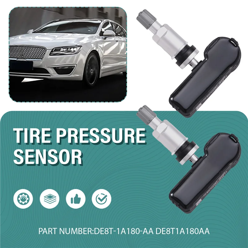 

Well-Sensor TPMS DE8T-1A180-AA For Ford Focus Escape Explorer Fusion F-150 Flex Edge Lincoln Navigator MKC MKX MKS Mercury 4PCS