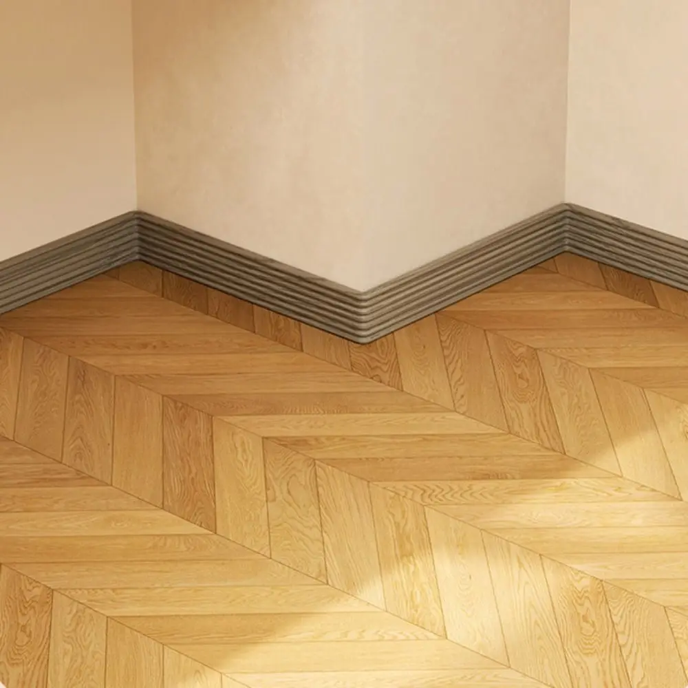 High Quality Thickened Wall Baseboard Anti-collision Self Adhesive Skirting Line Soft 3D Molding Trim Bedroom