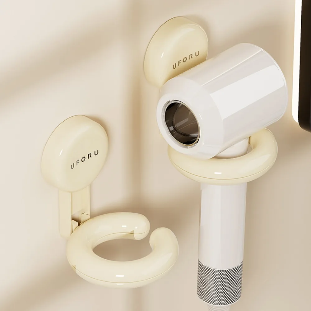 

Настенный кронштейн для фена, бытовая ванная комната, ванная комната без перфорации, присоска, стеллаж для хранения фена, аксессуары для ванной комнаты