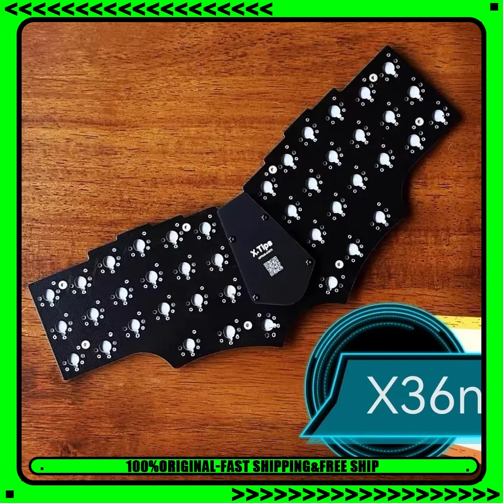 

X36n клавиатура Corne V4 раскладка беспроводная 42 клавиши встроенная эргономичная механическая клавиатура с поддержкой флакона Qmk пользовательский аксессуар для геймера