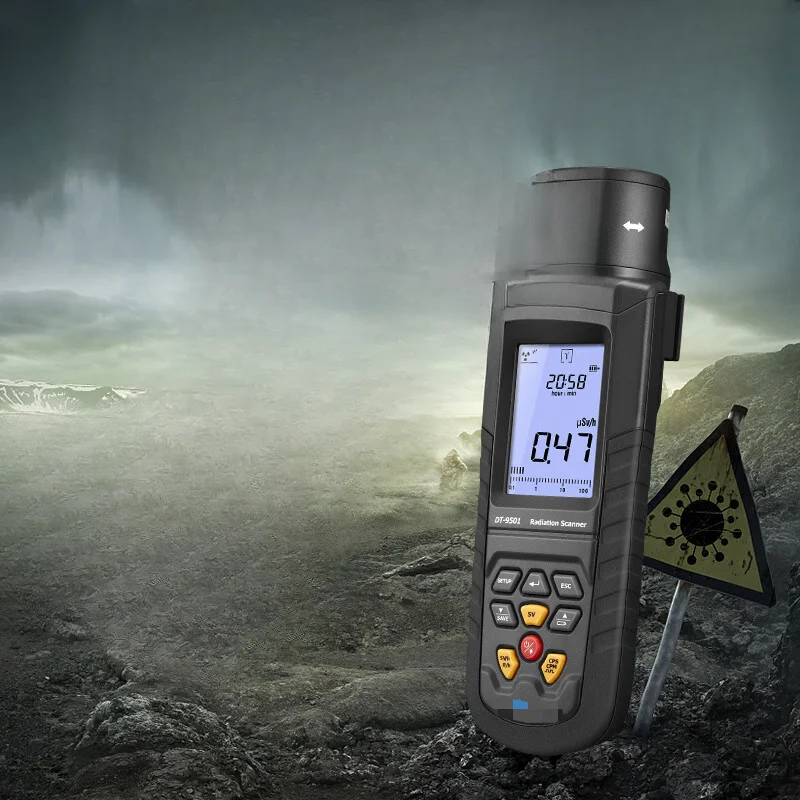 Professional Nuclear Radiation Food Seafood Portable Medical Radioactive Material Detector 9501