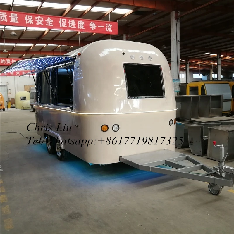 China fastfoodtruck mobiele foodtrailer foodtruck ijs mobiele foodtrailer