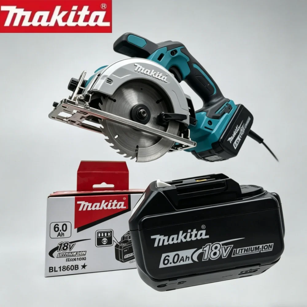 

2026 New Makita 18V Lithium Battery, 6.0Ah Rechargeable LED, for Power Tool Battery Replacement BL1860B BL1850B BL1840B BL1830B