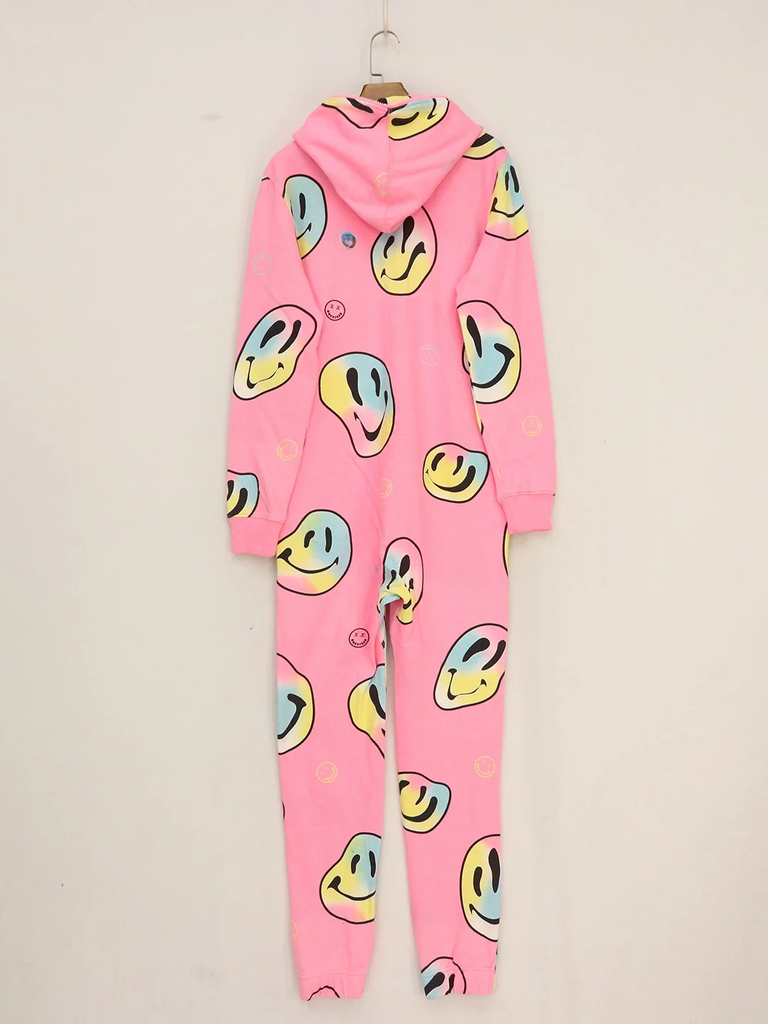 

Весенне-осенний удлиненный комбинезон с капюшоном, различные узоры, хлопковая пряжа, пояс на шнурке, прямые брюки с высокой талией