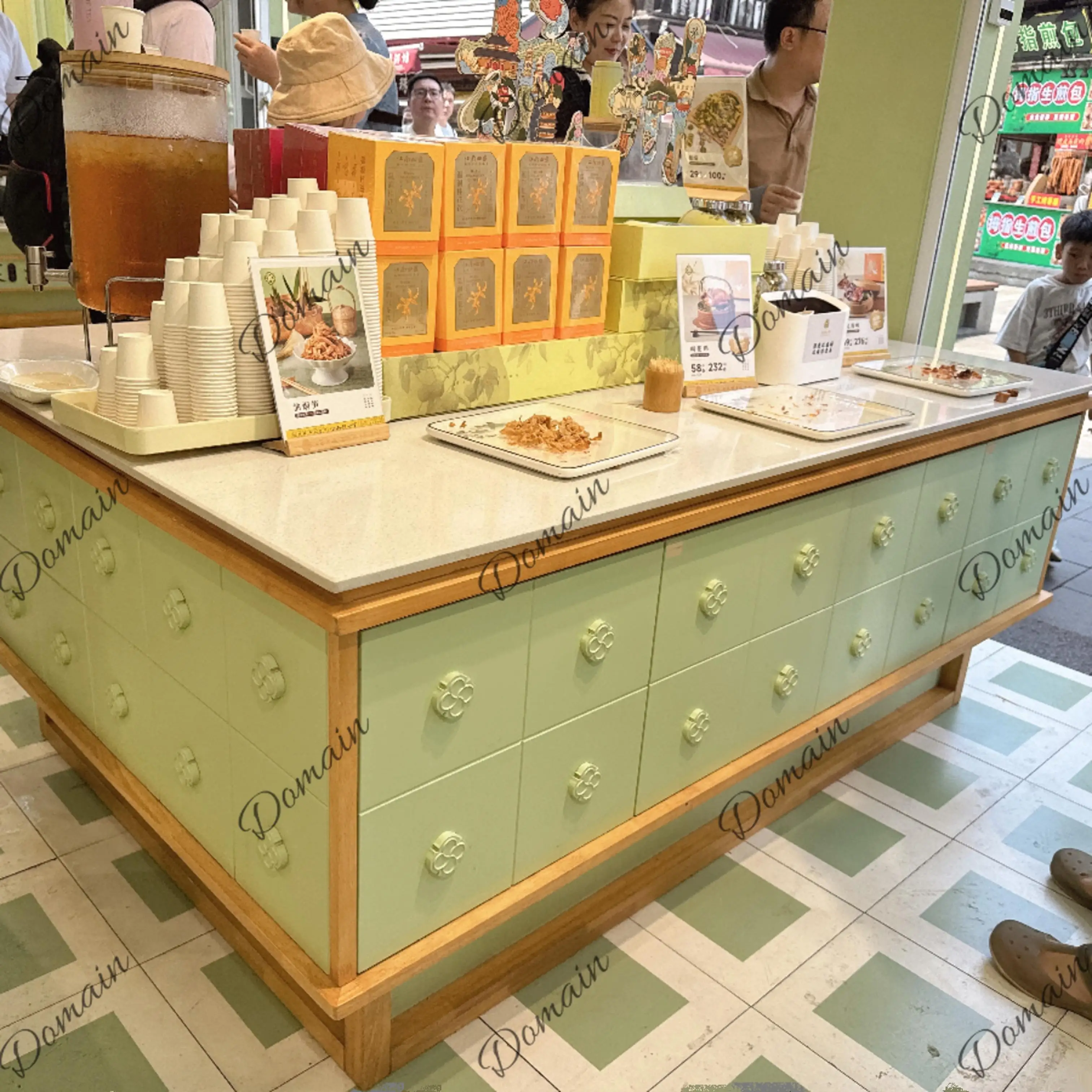 Nakajima Showcase Cultural Tourism Women Clothing Store Souvenir Tasting Table Specialty Food Company Showroom Nakajima Cabinet