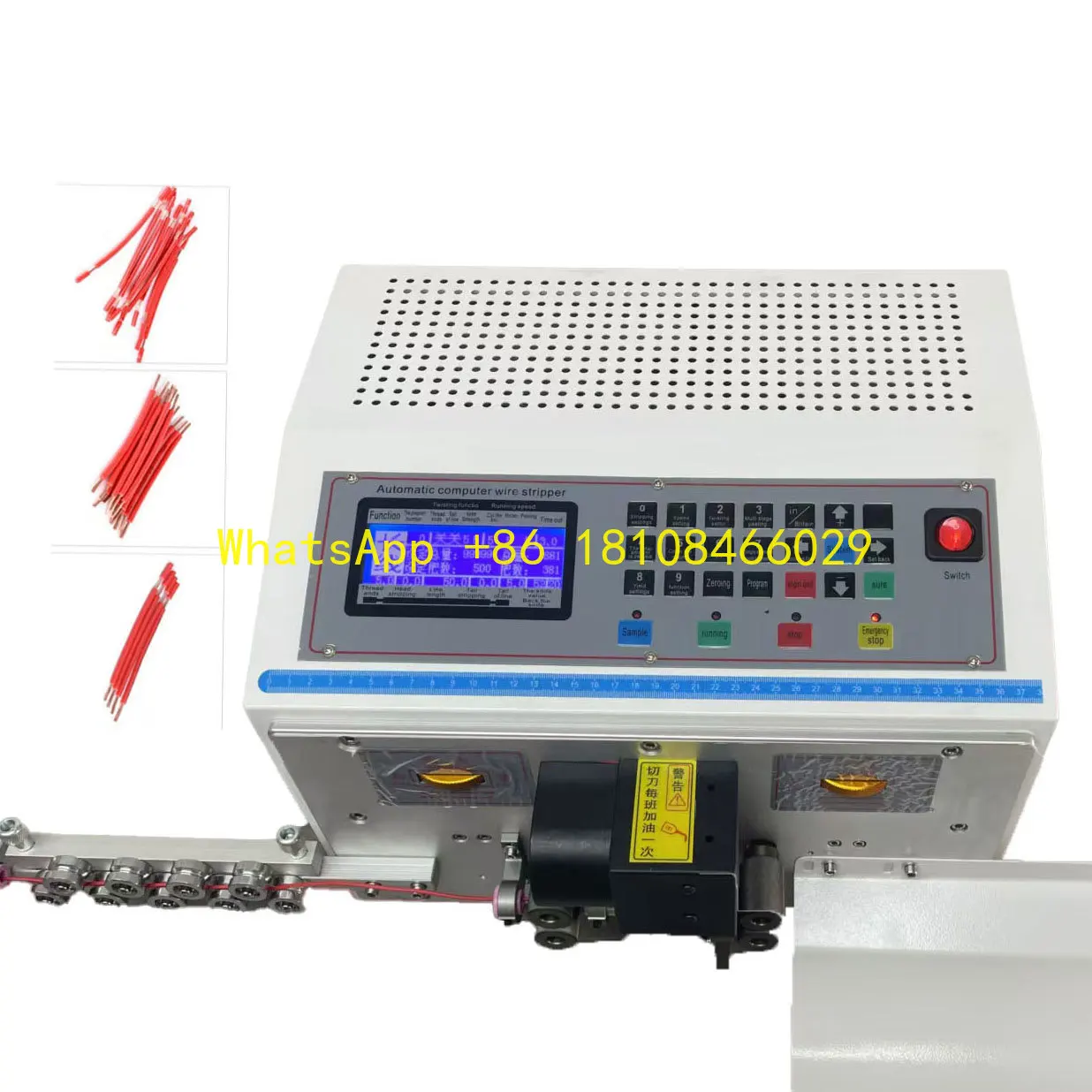 

Double End Stripping for 4mm Diameter Electric Wire for Sales High Efficiency 4 Mm² Wire Stripping Machine
