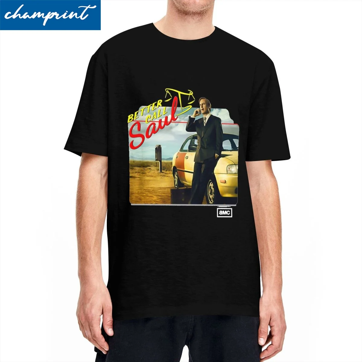 Retro Better Calls Saul Tshirts Unisex Round Neck Short Sleeve Clothing Breaking Bad Cotton Summer Clothing