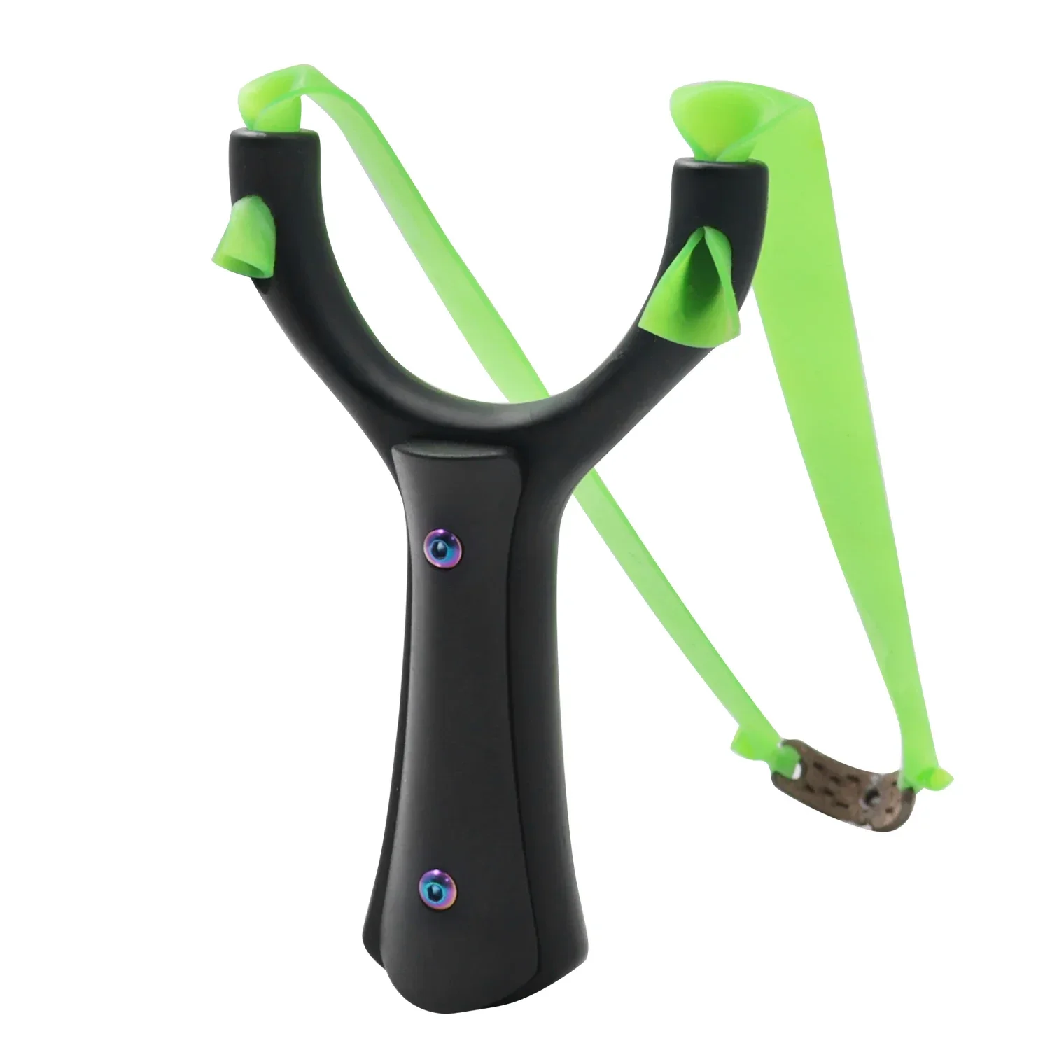 

Black and Gold High-quality Resin Slingshot Outdoor Target Shooting Practice Frame Professional Competitive Slingshot