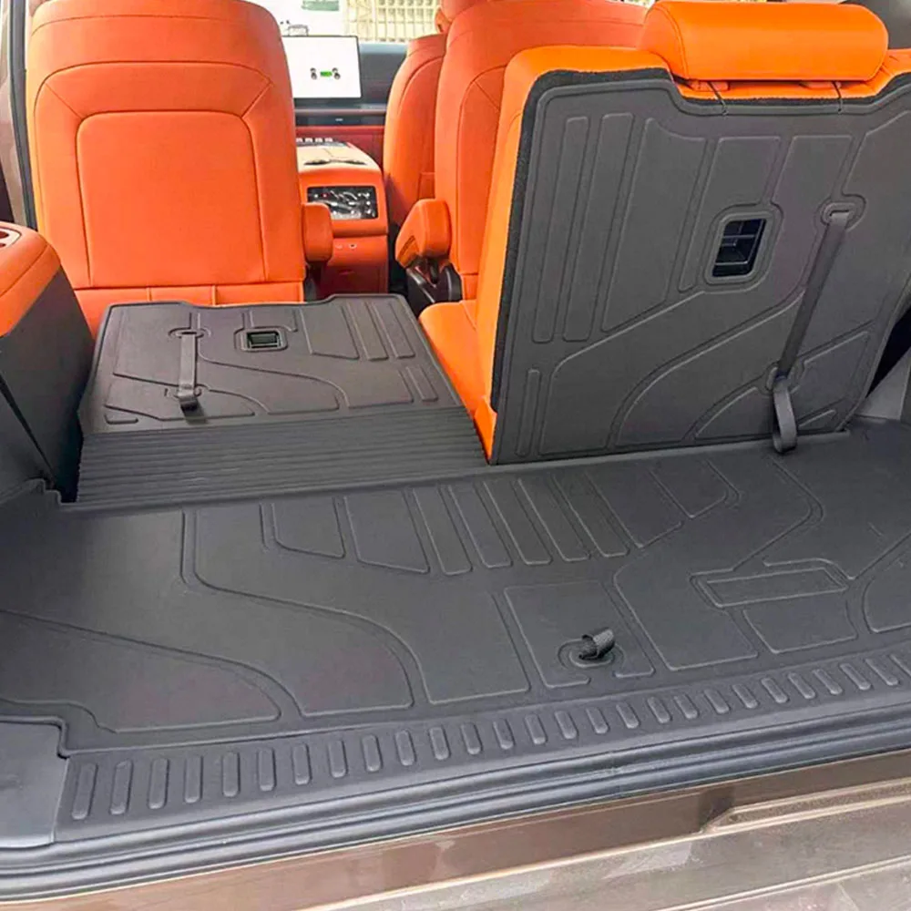 TPE Car Trunk Mat For GWM Haval H10 2026 Integrated / Split Rear Cargo Liner With Backrest & Rear Sill Protector Auto interior