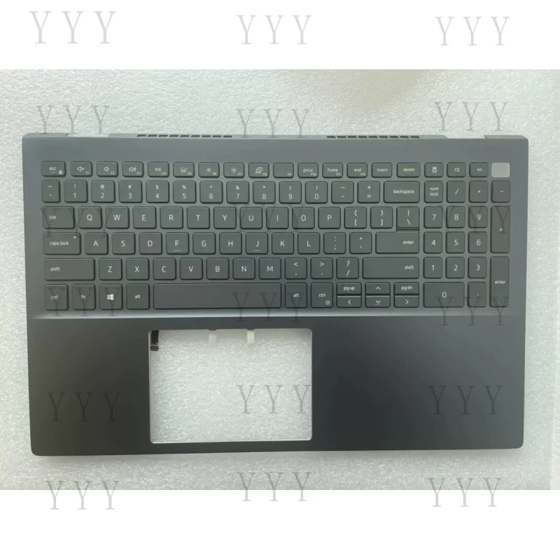 Y+ Reposamanos con teclado retroiluminado 0P93G9 P93G9 para Dell Inspiron 5501 5502 Azul