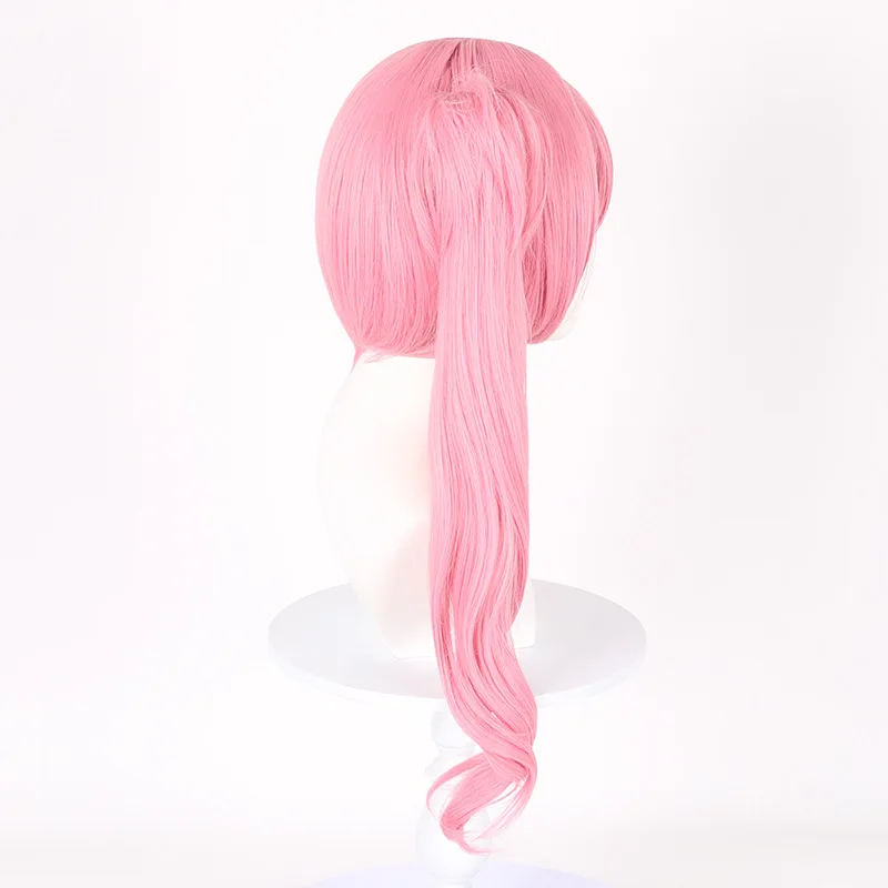 Cosplay van Li Tianchen van "Time Agent" door Li Tianxi Cosplay pruik dubbele paardenstaart