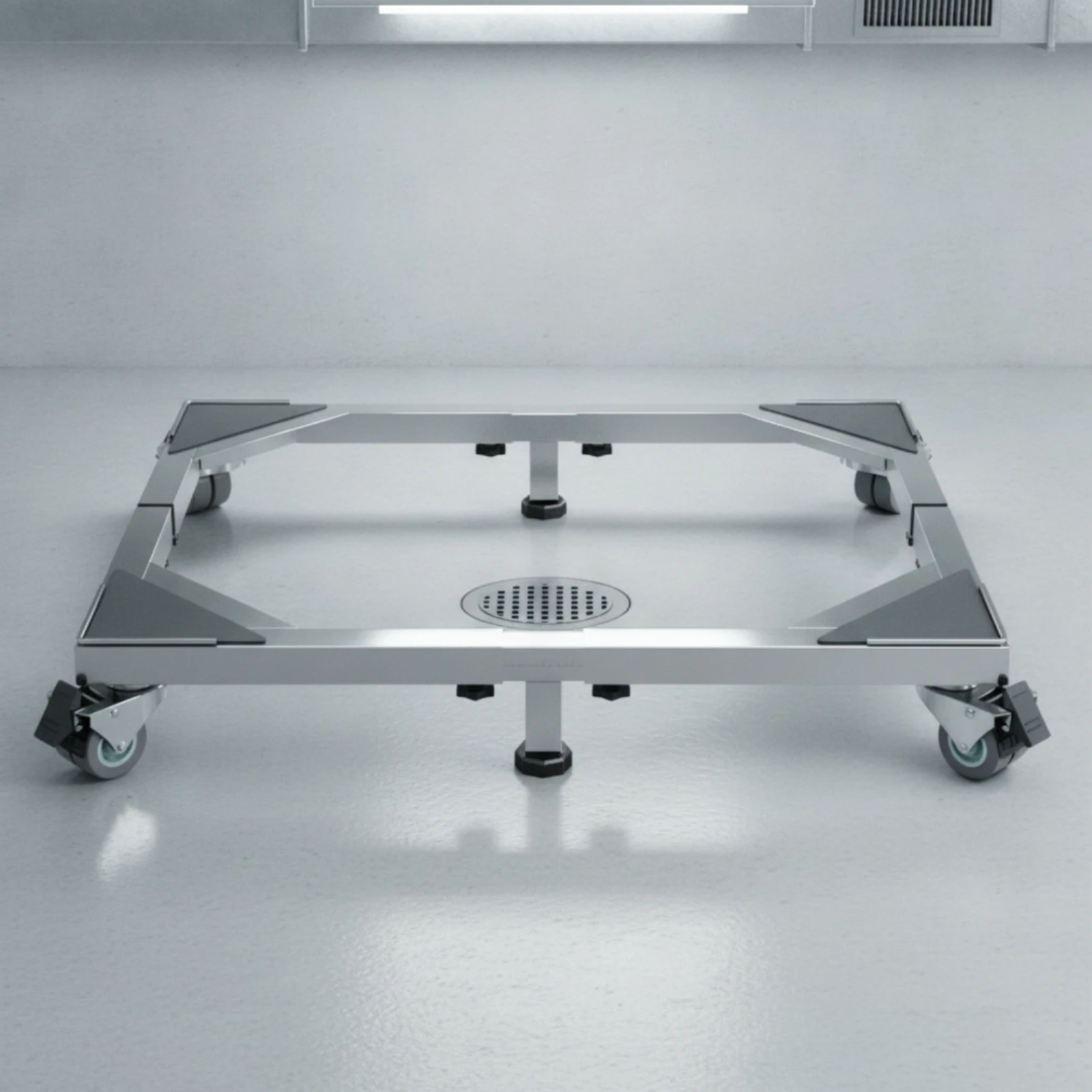 Refrigerator Base Stand Extendable Refrigerator Stand with Wheels Mobile Base with Wheels Multi-Functional for Kitchen, Home