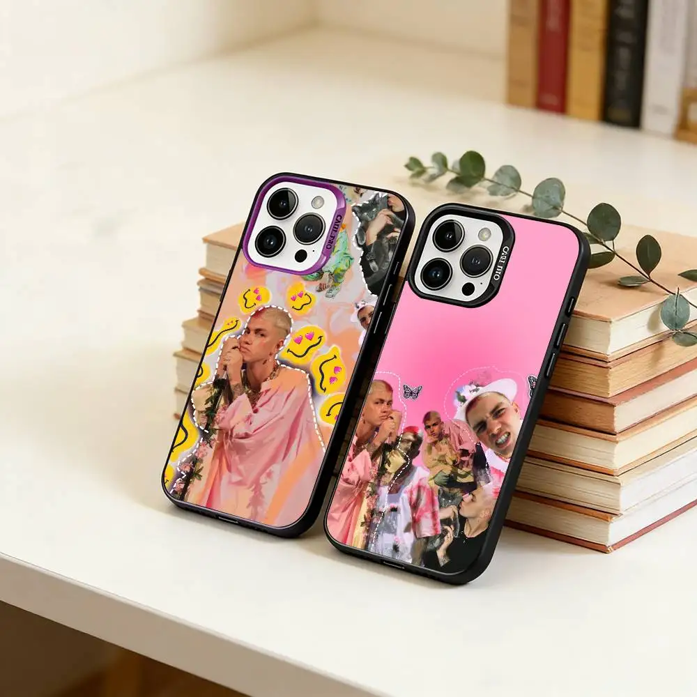 

Urban M-Marc Segui Phone Case For iPhone 17,16,15,14,13,12,11 Plus,Pro Max,XS,Colorful Silver Black Cover