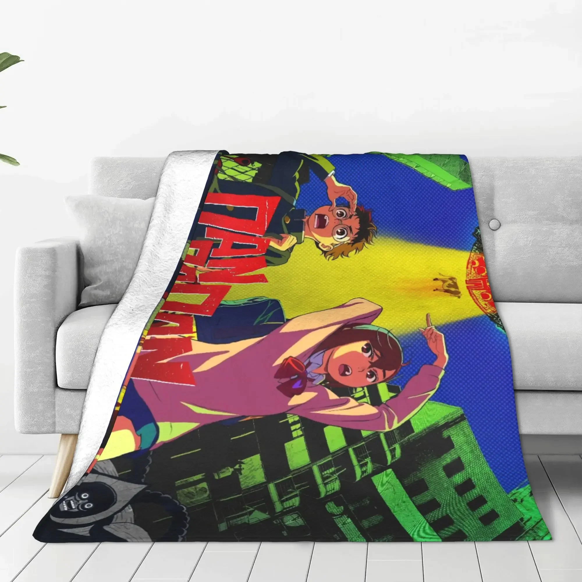 

Плюшевый флисовый плед Dandadan Hot Manga для детей, мягкий плед для дивана и кровати, качественное покрывало на заказ, подарок