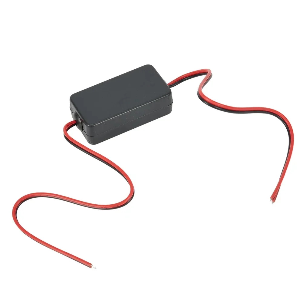 Car Camera DC Power Relay Capacitor Filter Rectifier For Rear View Relay Capacitor Filter 12V Eliminate Interference Connector