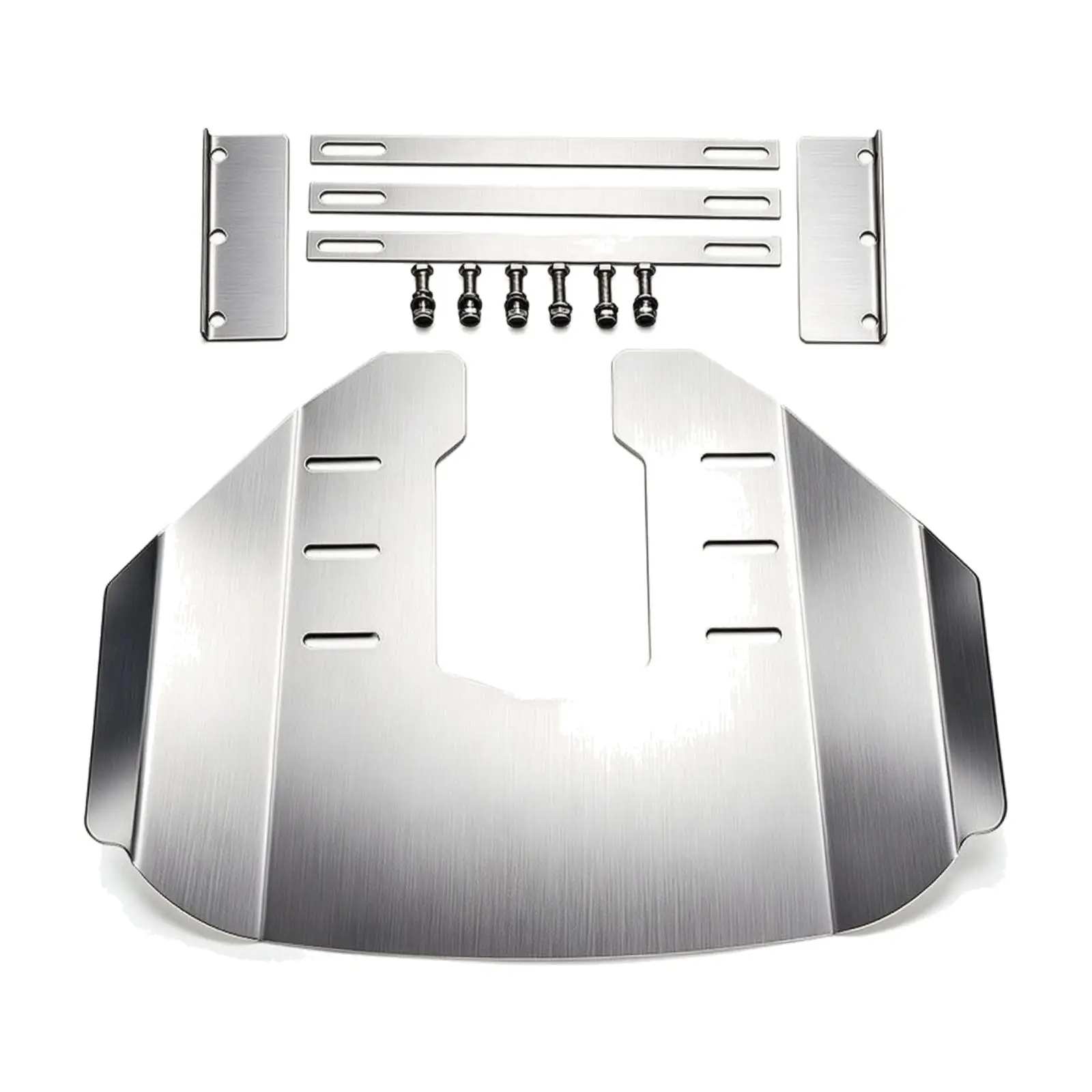 Marine Outboard Hydrofoil Trim Plate 304 Stainless Steel Boat Stabilizer for Motor with Adjustment Slots