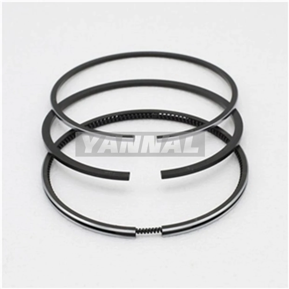 

HOT SALE 4 SETS STD PISTON RINGS FOR YANMAR 4TNE88 4TNV88 ENGINE