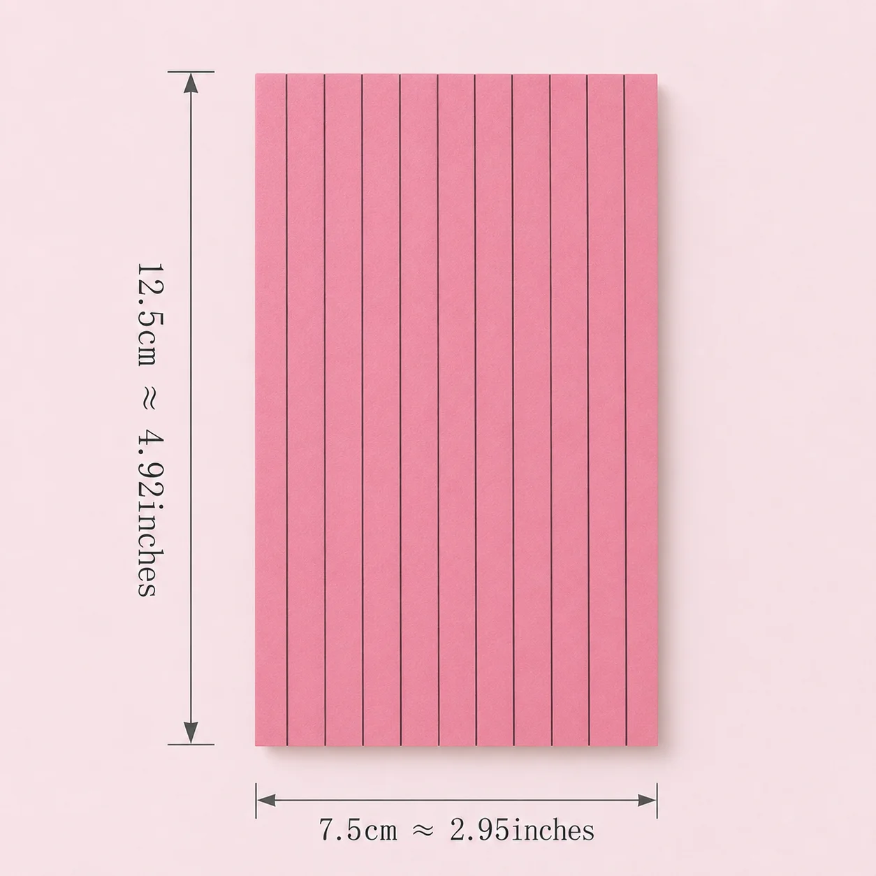 300 Sheets 6 Colors Double‑Sided Lined Index Note Cards 110gsm Non‑Sticky Flash Study Cards 12.7×7.6cm Back To School Must‑Have