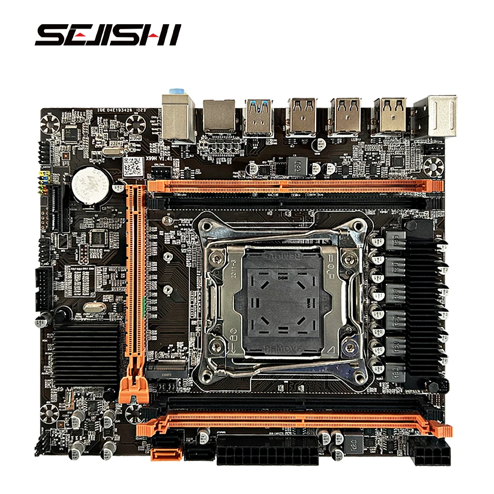 SEJISHI X99 Motherboard Single CPU DDR4 Memory SSD M.2 LGA 2011-3 M-ATX Mainboar placa mãe Support Intel Xeon E5 2640 V3 2667 V4