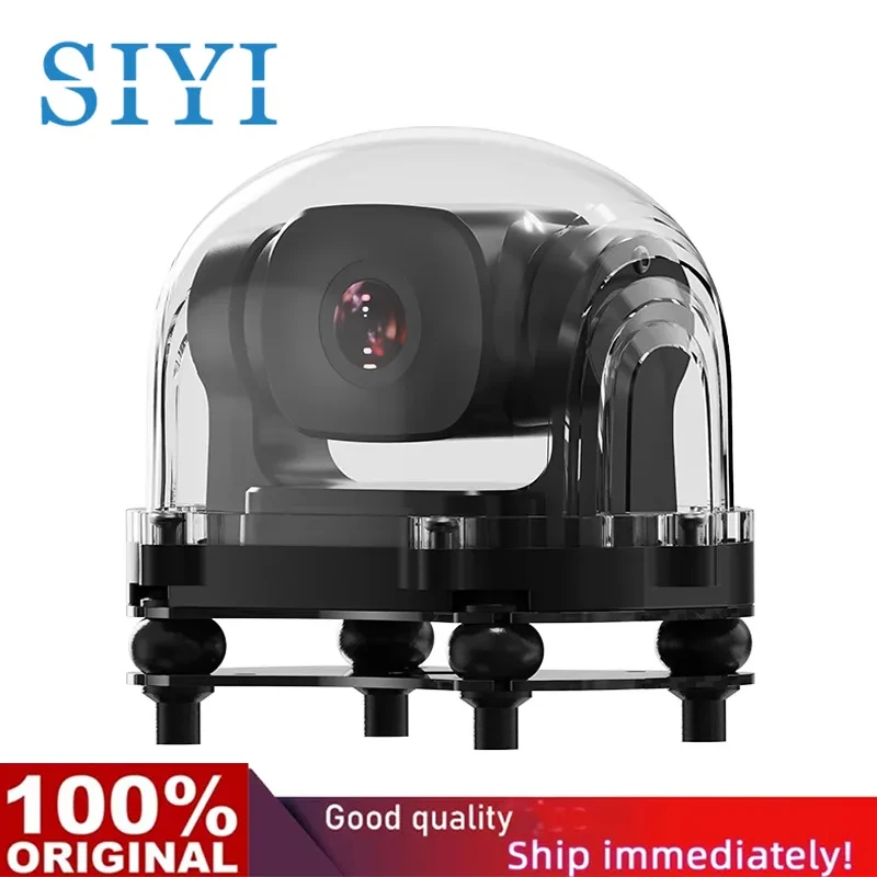 SIYI A2 mini Ultra Wide Angle FPV Gimbal Single Axis Tilt with160 degree FOV 1080p Starlight Camera Sensor IP67 Waterproof