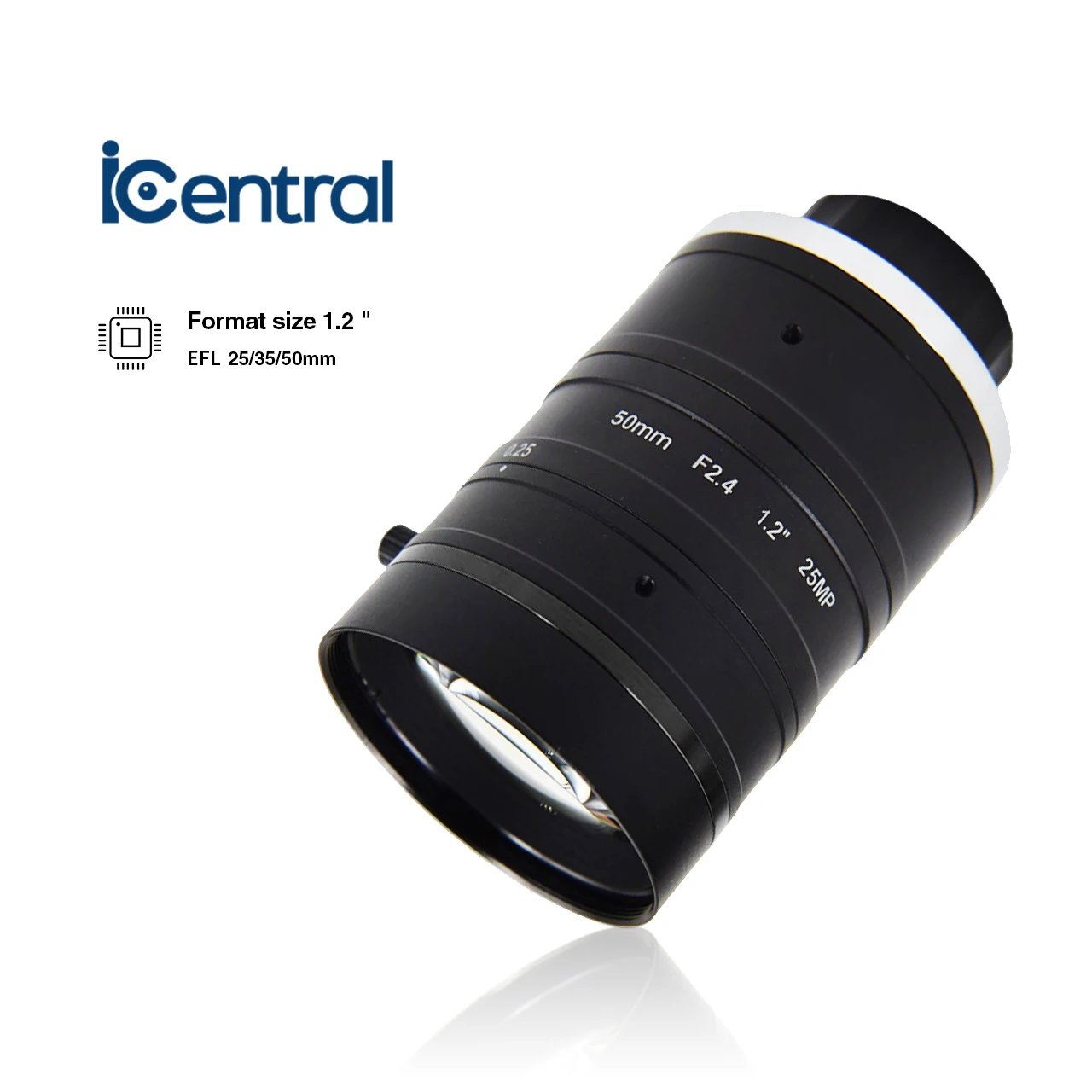 High Resolution And Contrast Coaxial Illumination Line Scan Lenses 16k 5u 116mm 120mm 145mm F4.0 Less Than 0.001% Or 1 Pixel