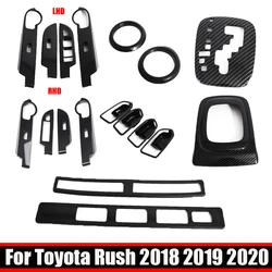 For Toyota Rush 2018 2019 2020 Interior Accessories Window Lift Switch Gear Shift Panel Air Condition Outlet Decoration Cover