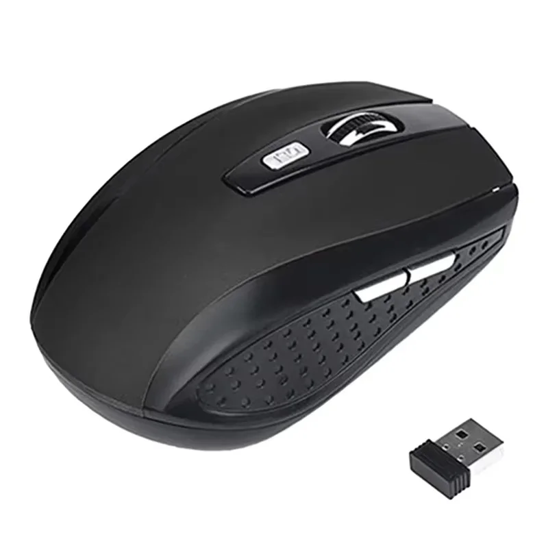 2.4G Wireless Mouse Silent Mouse Portable Charging Mobile Optical Office Mouse Adjustable DPI Level For Office Desktop Computer