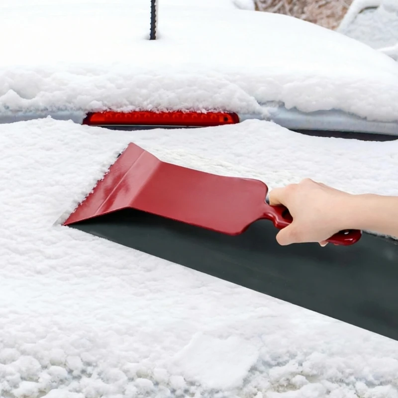 R9CC Versatile 2 In 1 Squeegee With Rigid Spine Design For Perfect Adhesive Film Placement On Vehicles Long Handle Cleaning