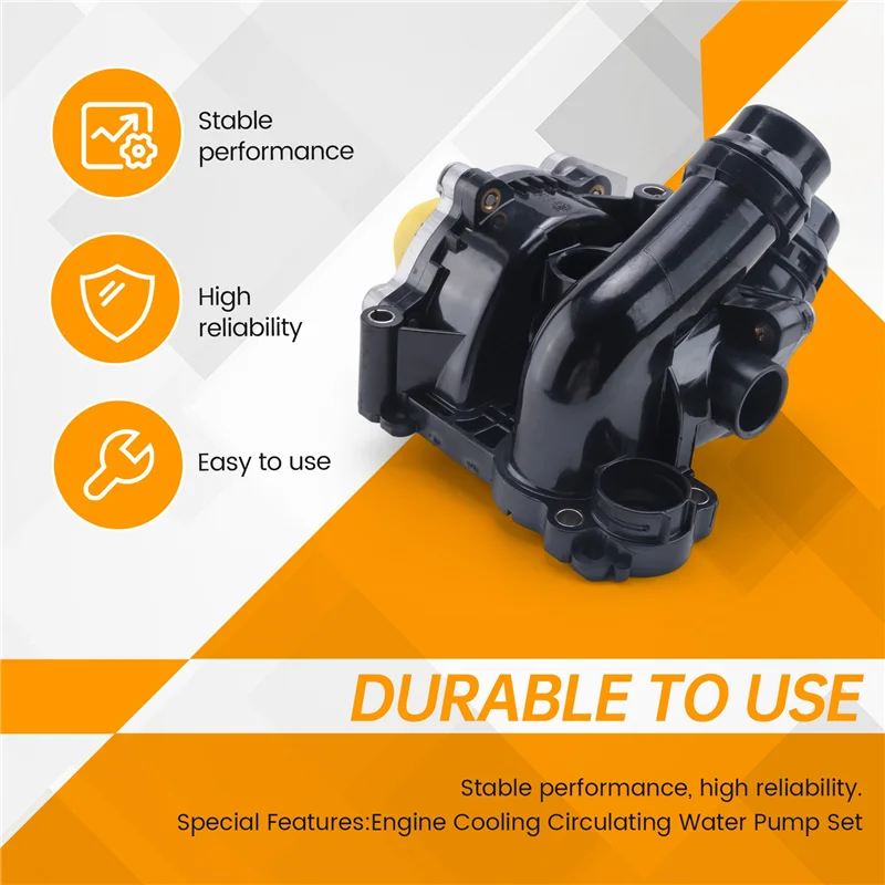 

A80X-Engine Cooling System Water Pump Repair Set For VW Golf 6 MK5 Tiguan Passat B6 Seat Leon A3 A4 B6 A5 A6 Q3 Q5