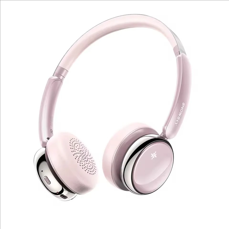 

ANYTIME Bluetooth 5.4 Wireless Headphone Noise Cancelling Bluetooth Earphones Hi-Res Wireless Over-Ear Headphones With Mic