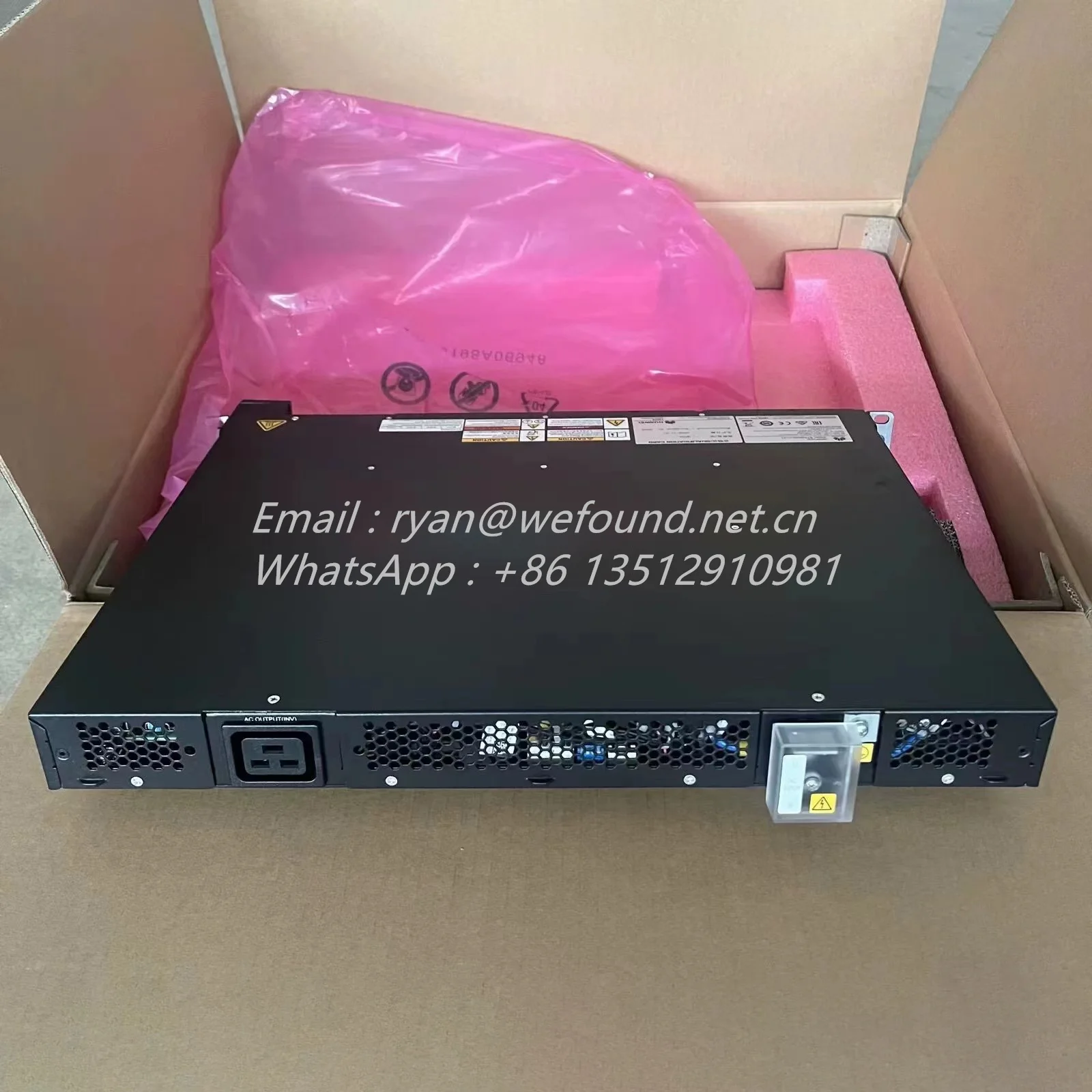 ETP23003-C1A1 AC and DC Embedded Power System 01075768, R4850N I23003G SMU11B RS485