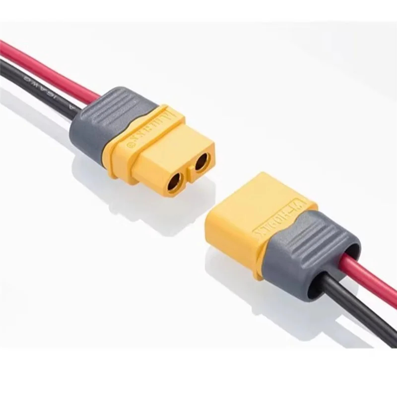 

AT93-XT60H Male And Female Connectors Battery Connection Plug For Remote Control Aircraft And Cars With Sheath