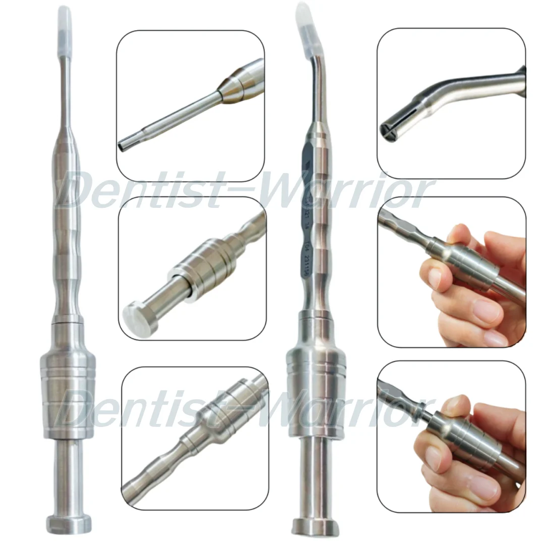 Dental GBR Bone TAC Pins Gun Tacks Membrane Guide Straight/Curved Head Auto Tacs Tacker